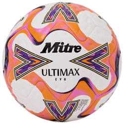 Mitre Ultimax Evo Match Football - White
