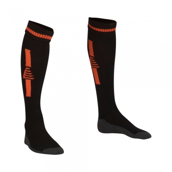 Optima Black/Tangerine Socks